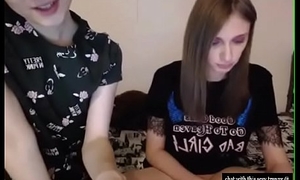 Four college girls with dicks suck each change off on trans cam take effect